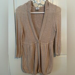Motherhood Maternity Light Tan Cardigan